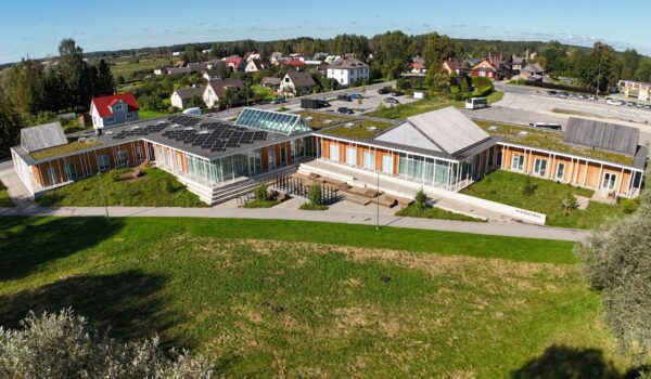 Võru Tervisekeskuse droonifoto